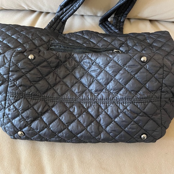 Urban Fit by Urban Expressions black quilted tote bag - Picture 4 of 16
